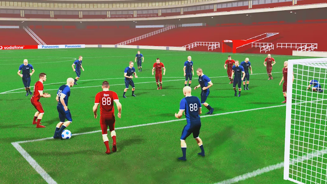 Взломанная Soccer Star Football Games  [МОД Бесконечные монеты] — последняя версия apk на Андроид screen 3