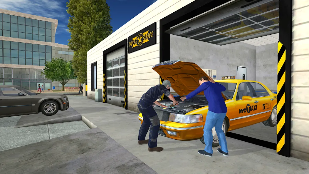 Взломанная Taxi Game 2  [МОД Много монет] — полная версия apk на Андроид screen 4