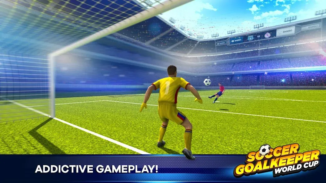 Взломанная Soccer Goalkeeper Games 2024  [МОД Menu] — стабильная версия apk на Андроид screen 3