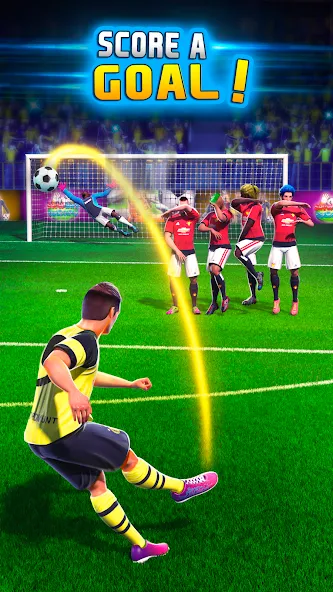 Взломанная Shoot Goal: World Leagues (Шут Гоал)  [МОД Меню] — полная версия apk на Андроид screen 1