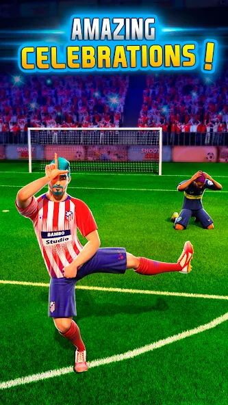 Взломанная Shoot Goal: World Leagues (Шут Гоал)  [МОД Меню] — полная версия apk на Андроид screen 3