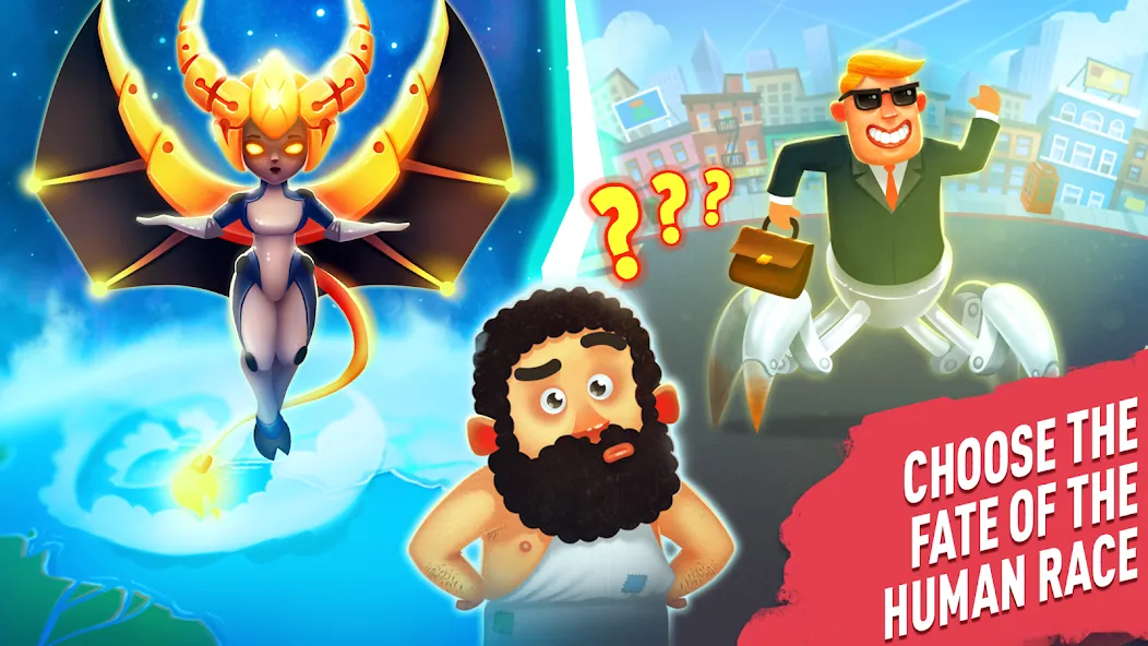 Взломанная Human Evolution Clicker  [МОД Много монет] — стабильная версия apk на Андроид screen 4