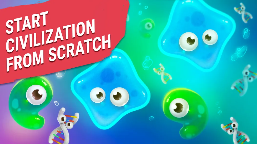 Взломанная Human Evolution Clicker  [МОД Много монет] — стабильная версия apk на Андроид screen 5