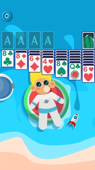 Взлом Solitaire Space™ (Солярис Спейс)  [МОД Меню] — последняя версия apk на Андроид screen 1