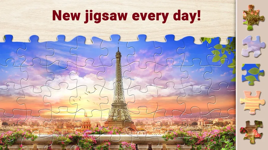 Скачать взломанную Magic Jigsaw Puzzles－Games HD  [МОД Unlimited Money] — последняя версия apk на Андроид screen 2