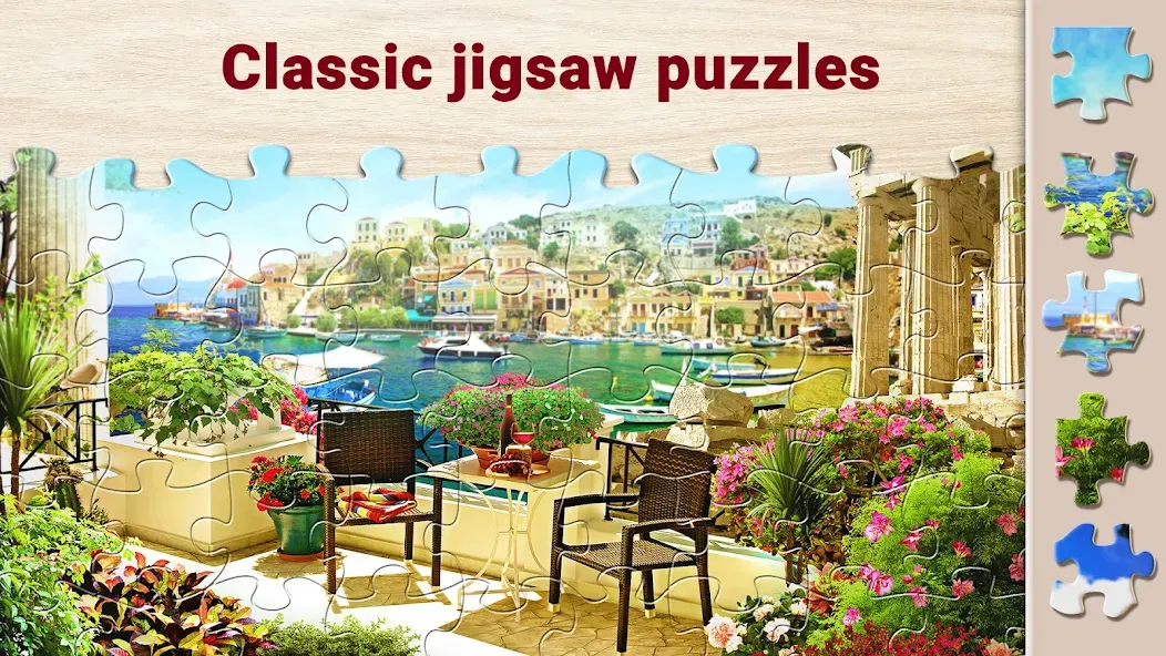 Скачать взломанную Magic Jigsaw Puzzles－Games HD  [МОД Unlimited Money] — последняя версия apk на Андроид screen 5