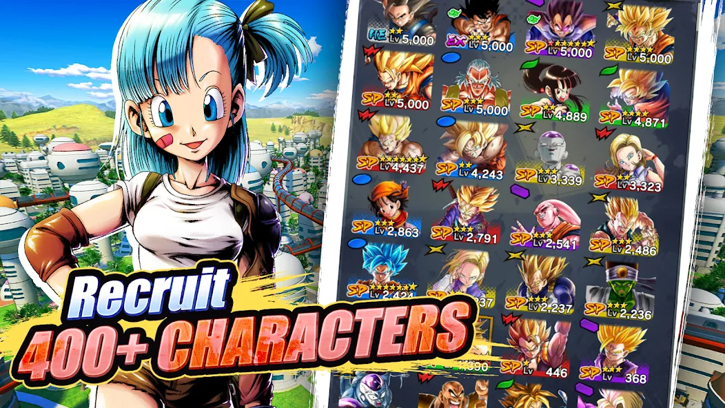 Скачать взломанную DRAGON BALL LEGENDS (ДРАГОН БОЛ ЛЕГЕНДС)  [МОД Menu] — последняя версия apk на Андроид screen 5