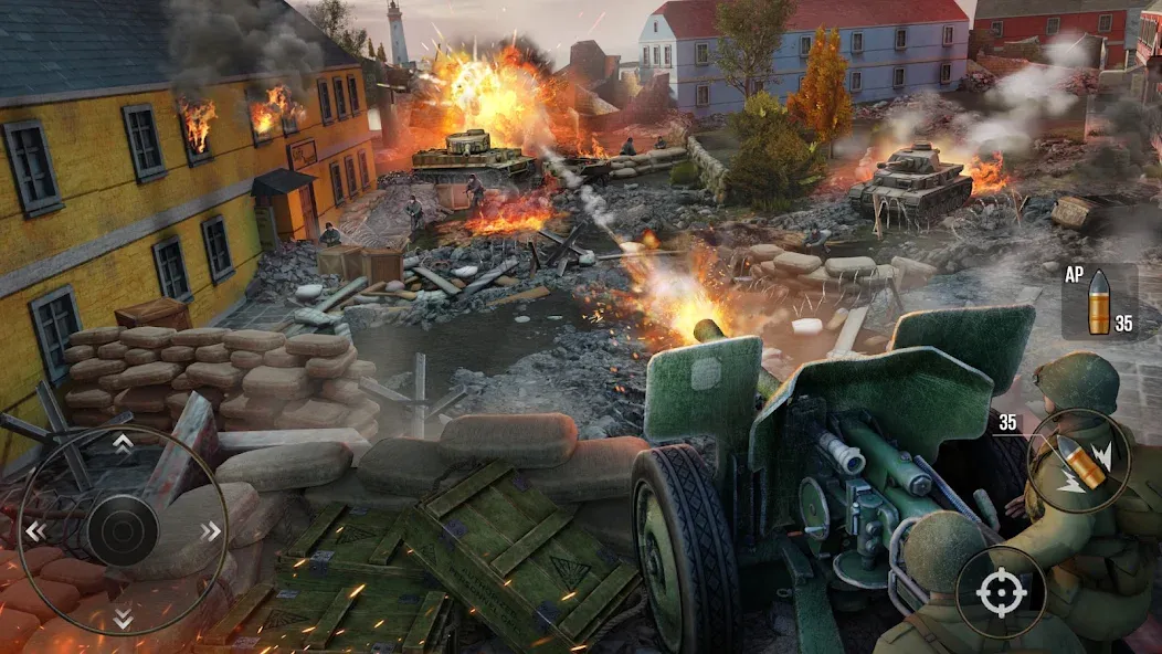 Взлом World of Artillery: Cannon War (Ворлд оф Артиллери)  [МОД Много денег] — полная версия apk на Андроид screen 5