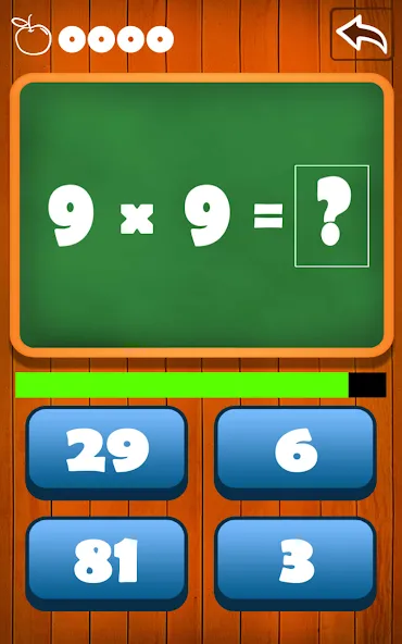 Скачать взлом Learn multiplication table  [МОД Много денег] — последняя версия apk на Андроид screen 2