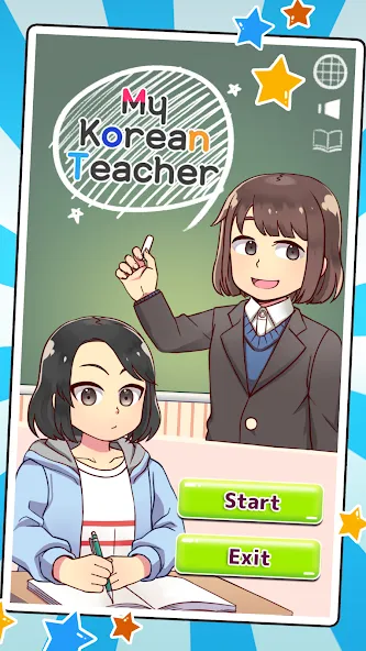 Скачать взлом My Korean Teacher : Quiz  [МОД Unlimited Money] — последняя версия apk на Андроид screen 1