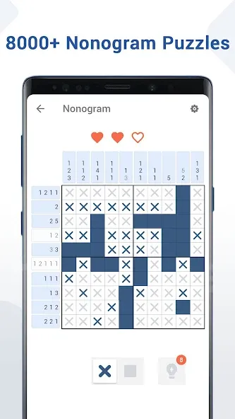 Скачать взлом Nonogram — Fun Logic Puzzle (Нонограмма)  [МОД Много монет] — стабильная версия apk на Андроид screen 2