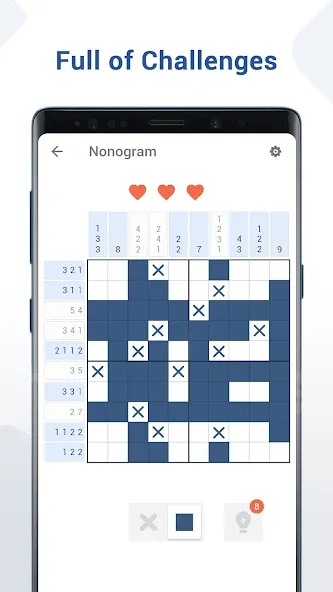 Скачать взлом Nonogram — Fun Logic Puzzle (Нонограмма)  [МОД Много монет] — стабильная версия apk на Андроид screen 3