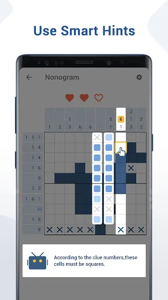 Скачать взлом Nonogram — Fun Logic Puzzle (Нонограмма)  [МОД Много монет] — стабильная версия apk на Андроид screen 4