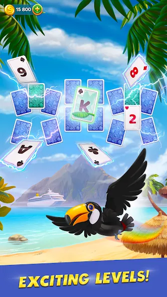 Скачать взлом Solitaire Cruise: Card Games (Солитер Круиз)  [МОД Все открыто] — стабильная версия apk на Андроид screen 4