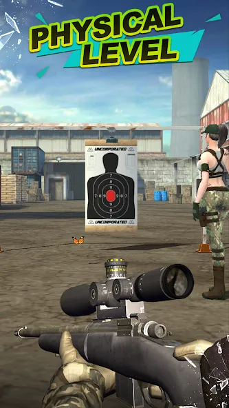 Взлом Gun Shooting Range  [МОД Unlimited Money] — последняя версия apk на Андроид screen 2