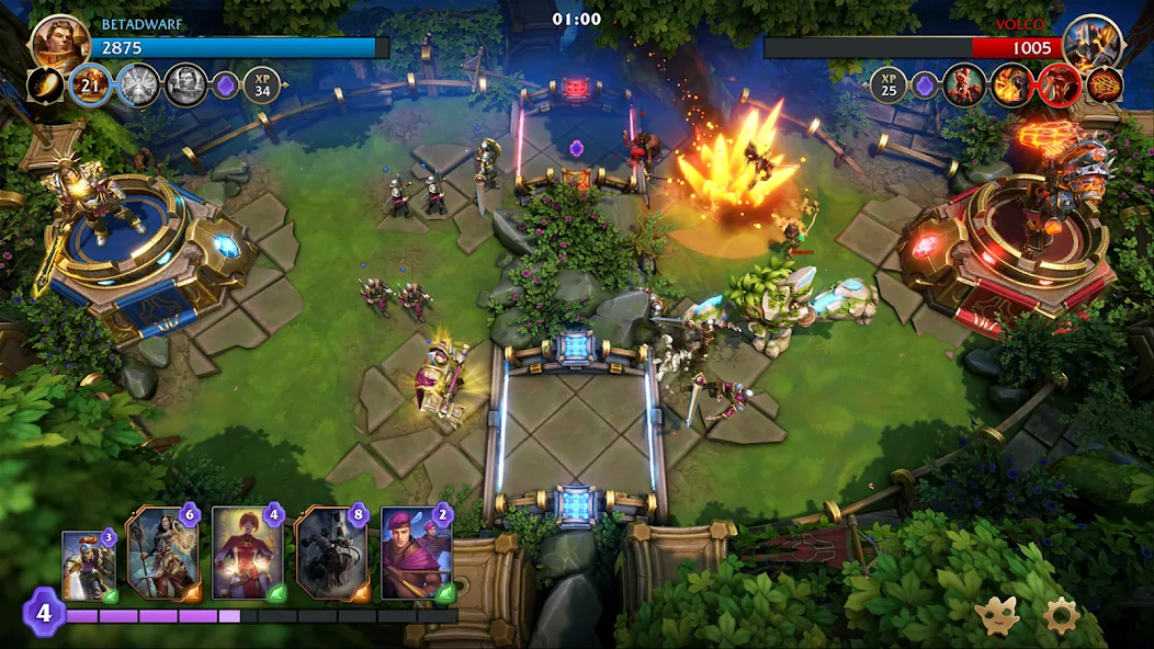 Скачать взлом Minion Masters (Миньон Мастерс)  [МОД Unlocked] — стабильная версия apk на Андроид screen 1