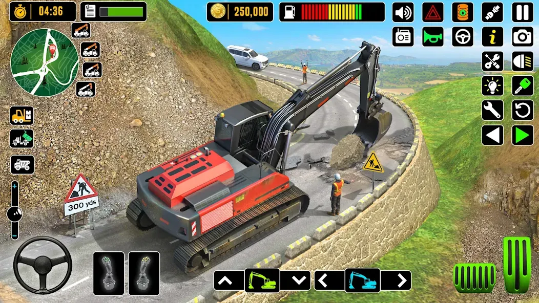 Взломанная City Road Construction Games (Сити Роад Конструкшн Геймс)  [МОД Бесконечные деньги] — стабильная версия apk на Андроид screen 1