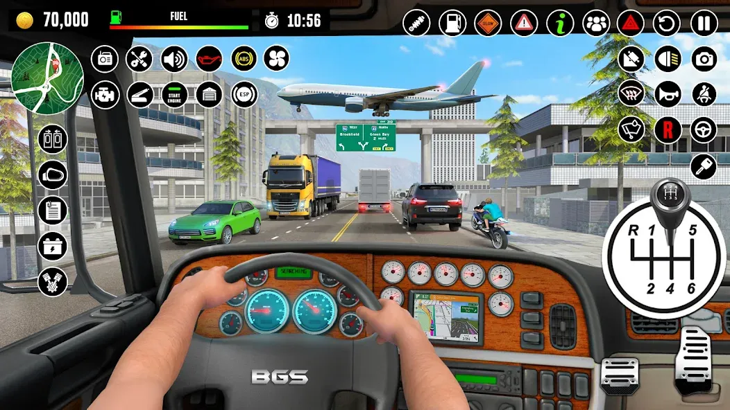 Скачать взломанную Truck Games — Driving School  [МОД Бесконечные монеты] — последняя версия apk на Андроид screen 4