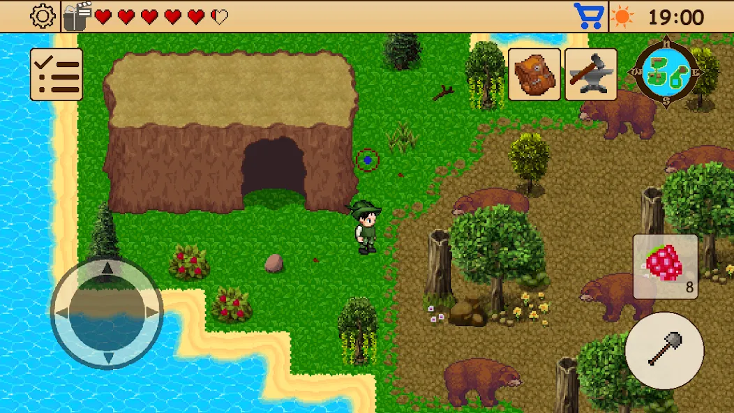 Скачать взлом Survival RPG 1: Island Escape (Сурвивал РПГ 1)  [МОД Бесконечные деньги] — последняя версия apk на Андроид screen 5