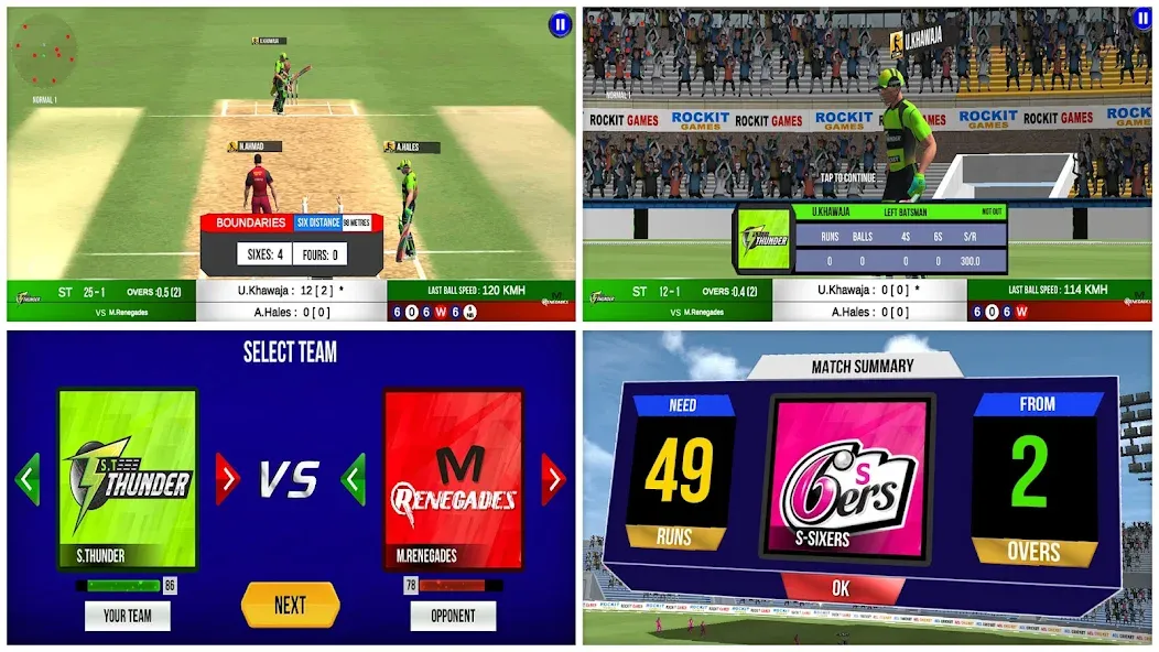 Взломанная Aussie T20 Cricket Game 2023  [МОД Бесконечные деньги] — стабильная версия apk на Андроид screen 4