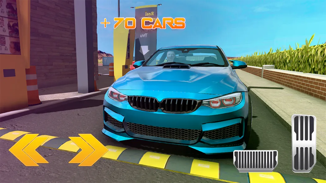 Скачать взломанную Super car parking — Car games  [МОД Unlocked] — стабильная версия apk на Андроид screen 1