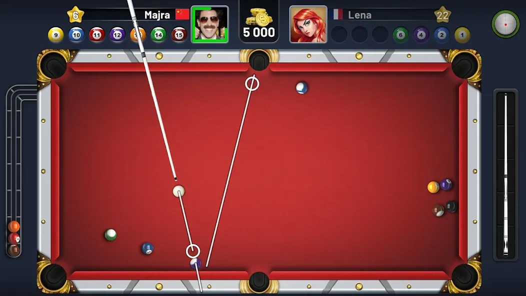 Взломанная 8 Pool Clash (Пул Клаш)  [МОД Menu] — последняя версия apk на Андроид screen 1