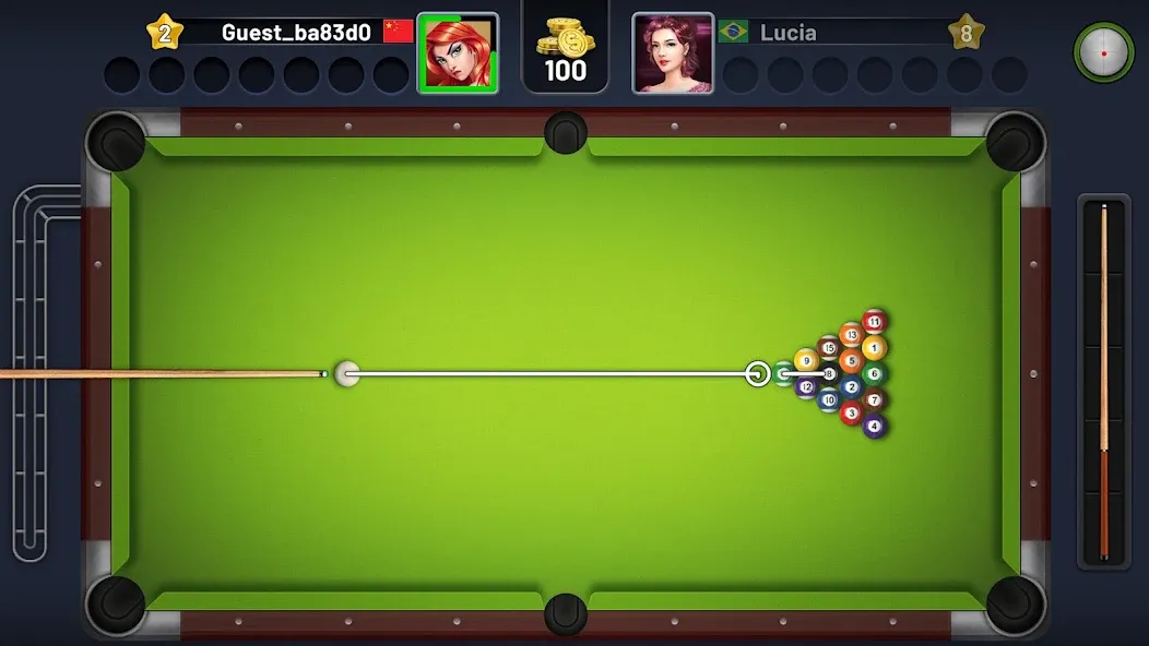 Взломанная 8 Pool Clash (Пул Клаш)  [МОД Menu] — последняя версия apk на Андроид screen 2