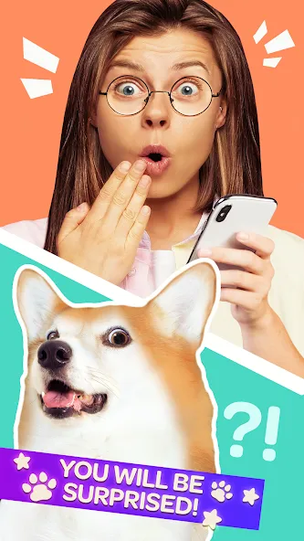 Скачать взломанную Dog Translator Pet Speak Talk  [МОД Unlimited Money] — стабильная версия apk на Андроид screen 2