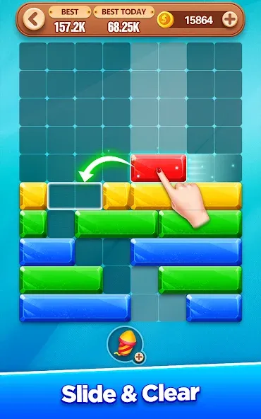 Скачать взломанную Block Crush — Puzzle Game  [МОД Menu] — стабильная версия apk на Андроид screen 4