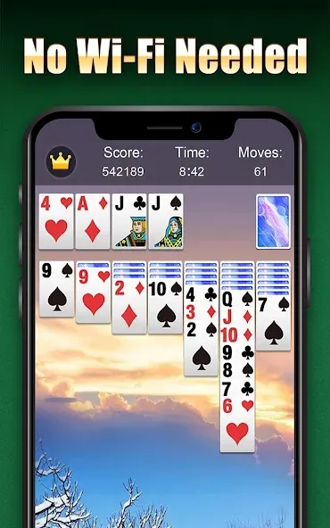 Взлом Solitaire  [МОД Menu] — последняя версия apk на Андроид screen 3