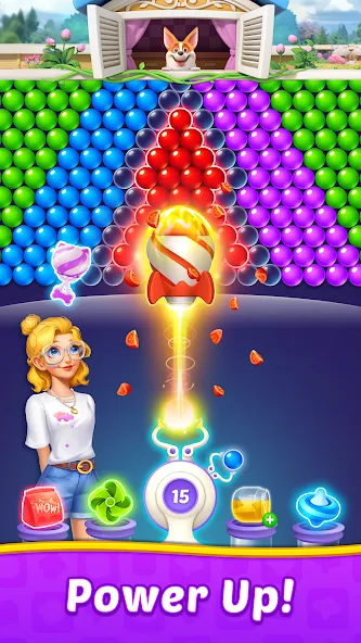 Взломанная Bubble Shooter Home  [МОД Меню] — стабильная версия apk на Андроид screen 2