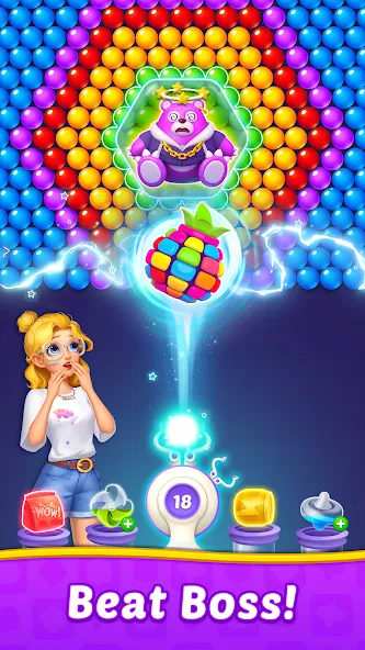 Взломанная Bubble Shooter Home  [МОД Меню] — стабильная версия apk на Андроид screen 3