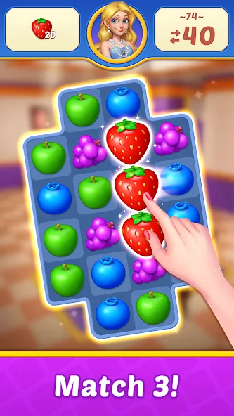 Скачать взломанную Fruit Diary 2: Manor Design  [МОД Menu] — стабильная версия apk на Андроид screen 2