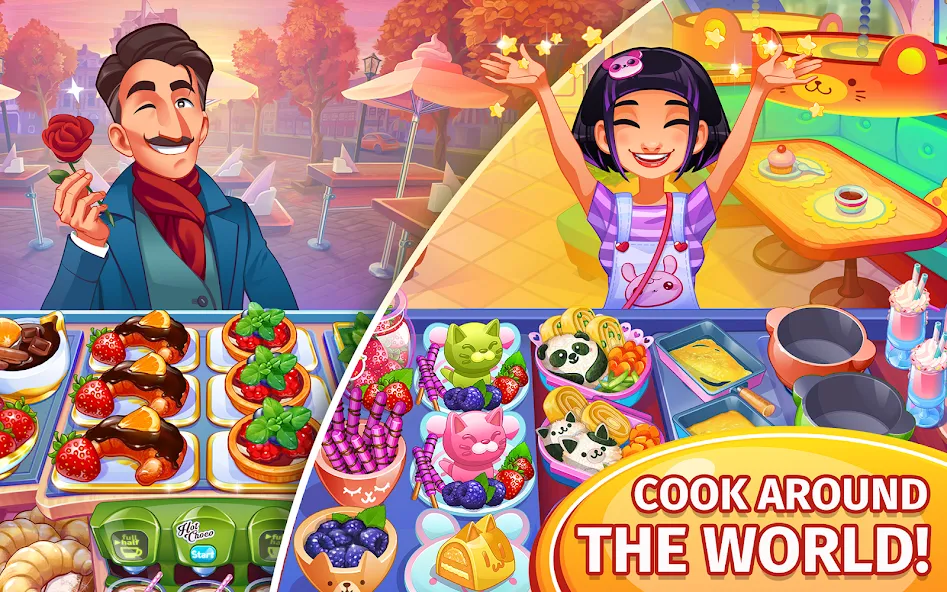 Взлом Cooking Craze: Restaurant Game  [МОД Много монет] — полная версия apk на Андроид screen 2