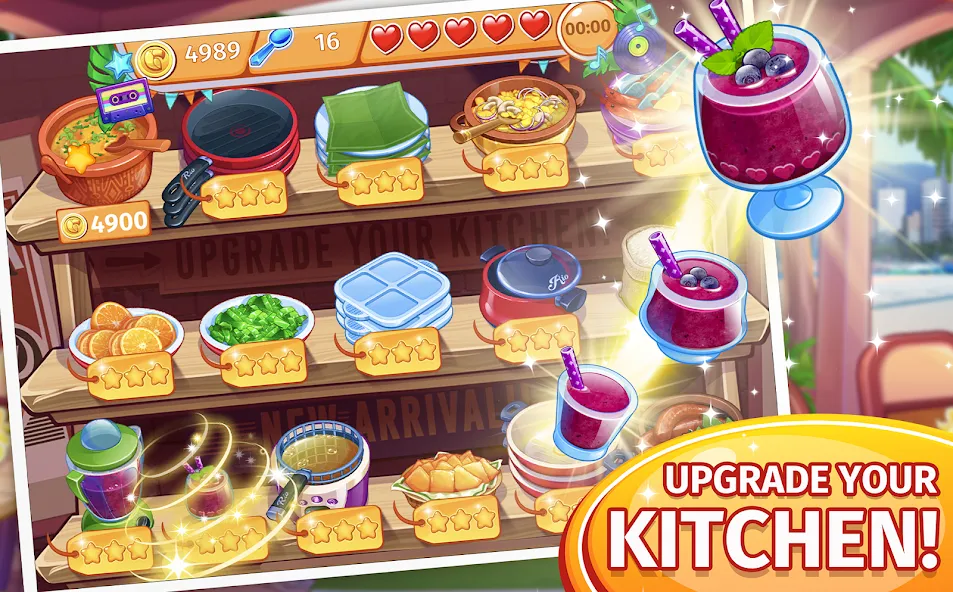 Взлом Cooking Craze: Restaurant Game  [МОД Много монет] — полная версия apk на Андроид screen 3