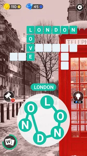 Взломанная Word City: Connect Word Game (Ворд Сити)  [МОД Меню] — последняя версия apk на Андроид screen 1