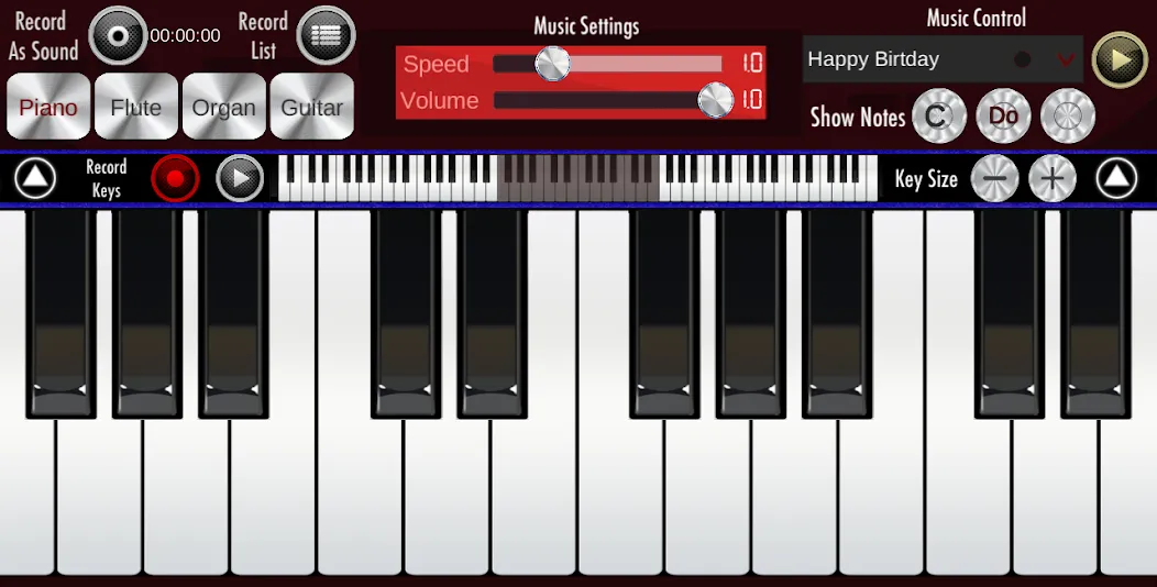 Скачать взлом Real Piano (Реал Пиано)  [МОД Все открыто] — последняя версия apk на Андроид screen 1