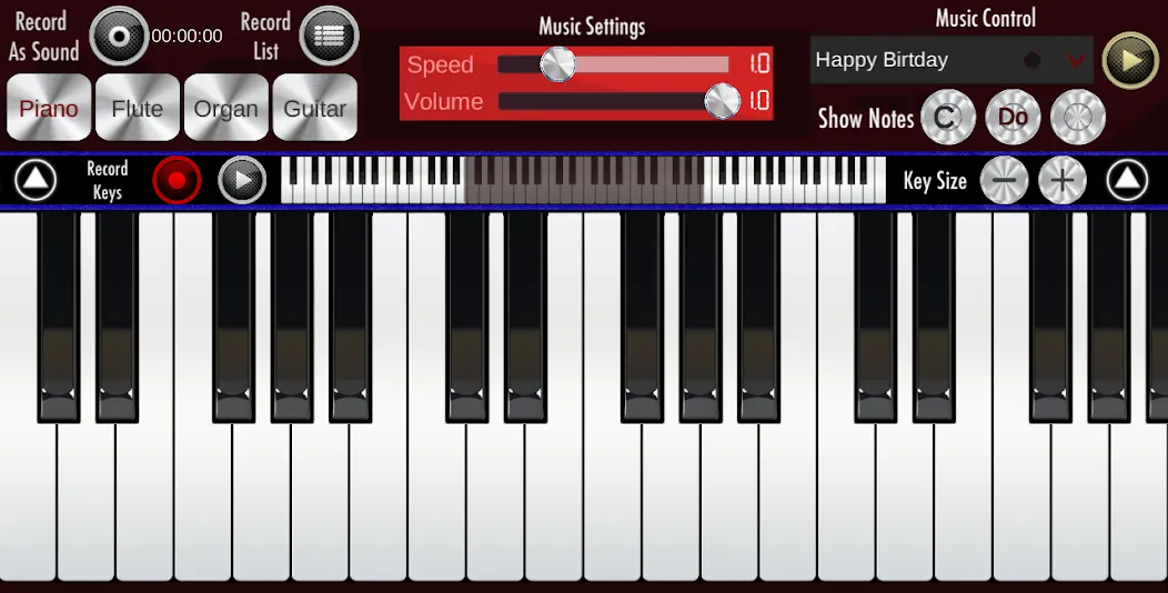 Скачать взлом Real Piano (Реал Пиано)  [МОД Все открыто] — последняя версия apk на Андроид screen 2