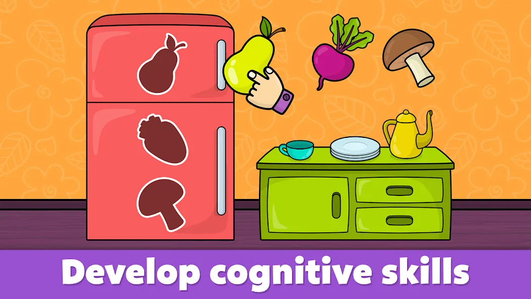 Взломанная Baby Games: Shapes and Colors  [МОД Много монет] — последняя версия apk на Андроид screen 5