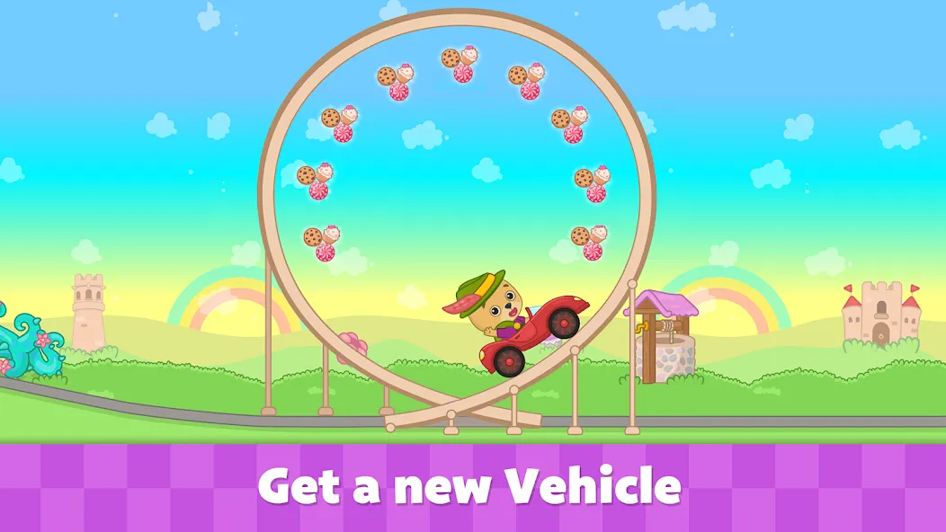 Взлом Bimi Boo Car Games for Kids  [МОД Menu] — полная версия apk на Андроид screen 2