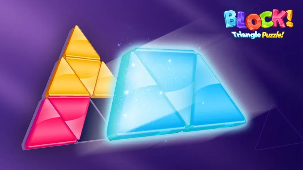 Взломанная Block! Triangle Puzzle:Tangram  [МОД Много монет] — стабильная версия apk на Андроид screen 1