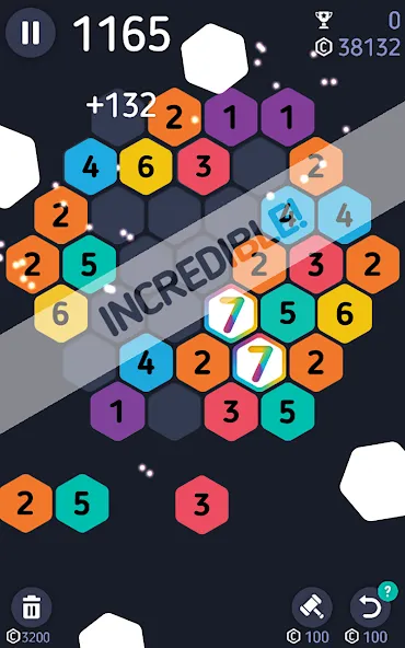 Скачать взлом Make7! Hexa Puzzle  [МОД Меню] — последняя версия apk на Андроид screen 4