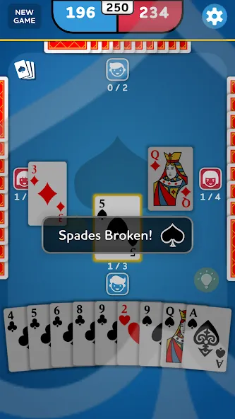 Взлом Spades — Card Game (Спейдс)  [МОД Много монет] — последняя версия apk на Андроид screen 5