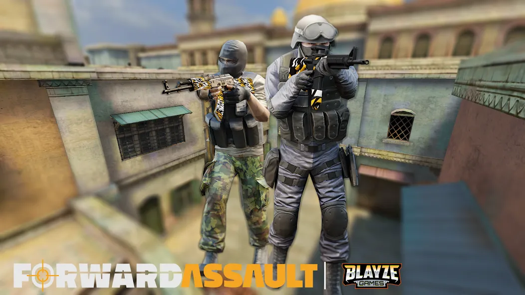 Взломанная Forward Assault (Форвард Ассаулт)  [МОД Меню] — последняя версия apk на Андроид screen 1