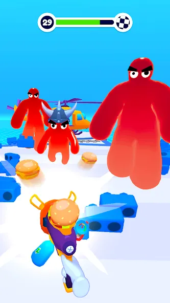 Скачать взлом Blob Shooter 3D — Assassin Hit  [МОД Unlimited Money] — стабильная версия apk на Андроид screen 4