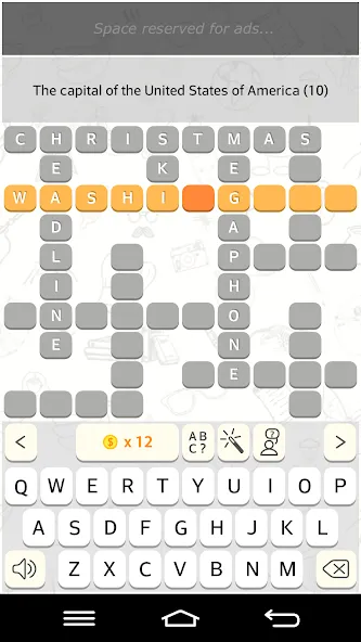 Скачать взломанную CrossWords 10 (Кроссворды 10)  [МОД Menu] — стабильная версия apk на Андроид screen 2