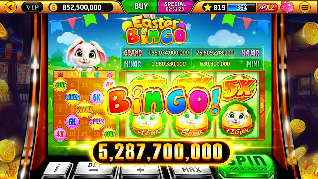 Взлом Wild Classic Slots Casino Game  [МОД Все открыто] — последняя версия apk на Андроид screen 3