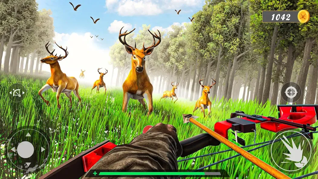 Скачать взлом Animal Archery Hunting Games  [МОД Все открыто] — полная версия apk на Андроид screen 4