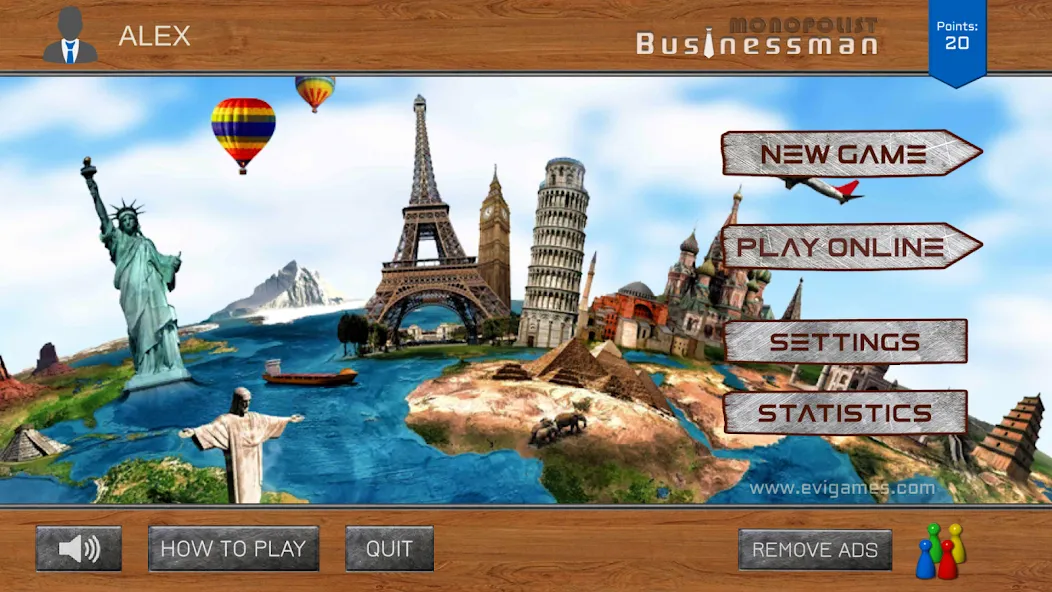 Взлом Businessman ONLINE board game (Бизнесмен онлайн настольная игра)  [МОД Бесконечные монеты] — полная версия apk на Андроид screen 2