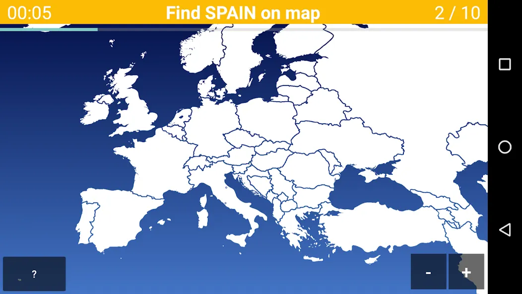 Скачать взлом Europe Map Quiz — European Cou  [МОД Много денег] — полная версия apk на Андроид screen 2